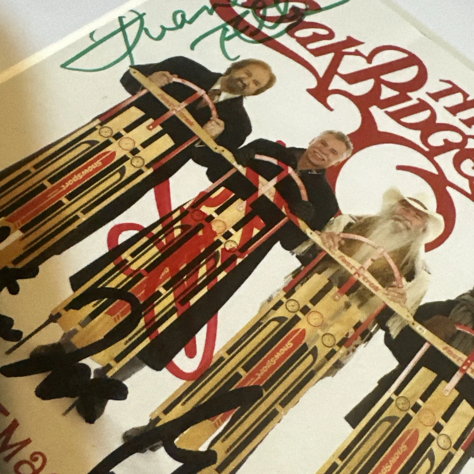 The Oak Ridge Boys Christmas Cookies Signed CD Framed Autograph Country Display, изображение 5