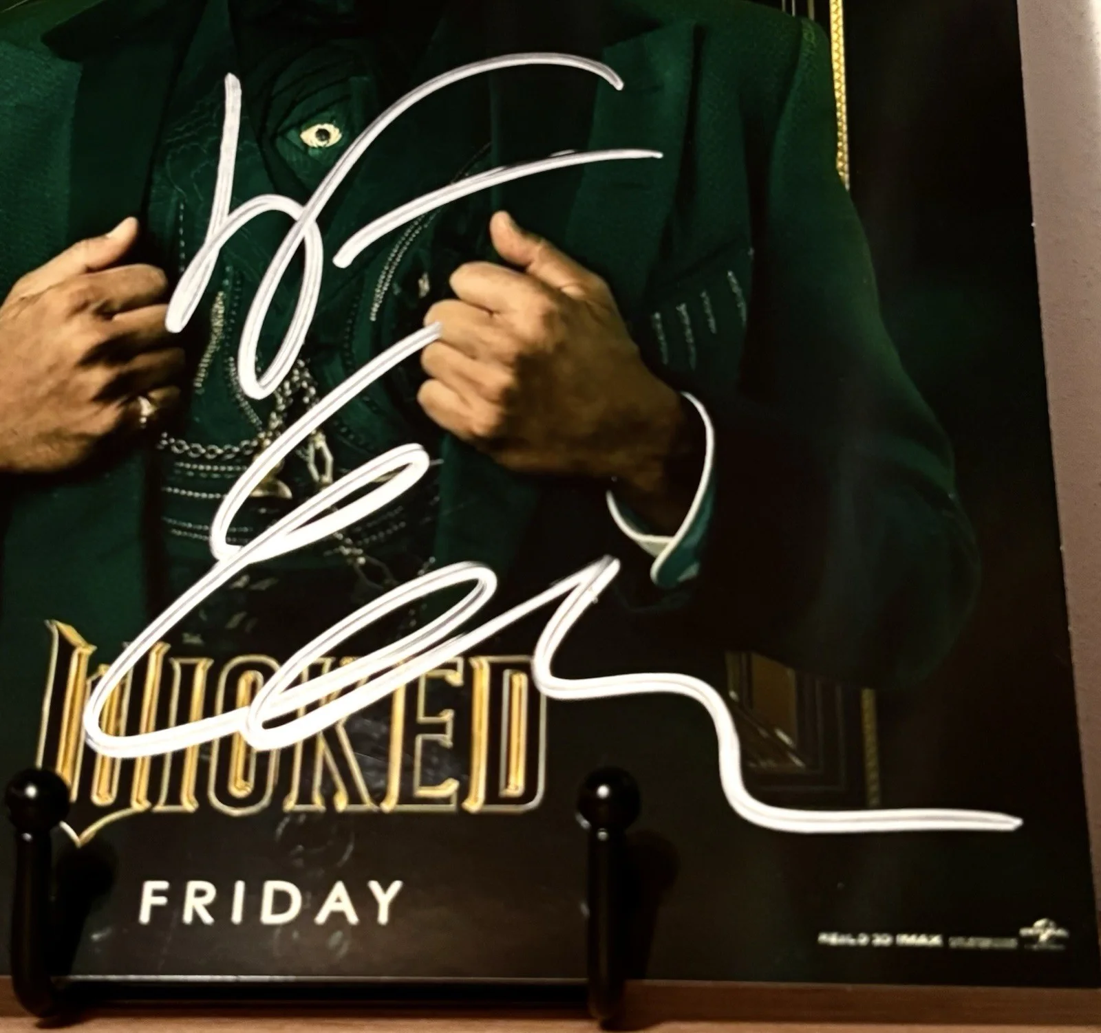 JEFF GOLDBLUM SIGNED 8x10 Photo JSA COA WICKED the Wizard C, image 2