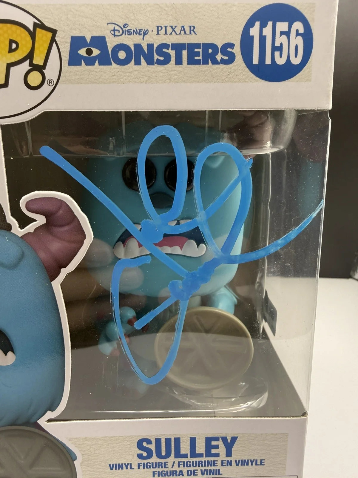John Goodman — John Goodman Signed Autograph Monsters Inc Funko Pop 1156 OCCM COA Sulley, image 2