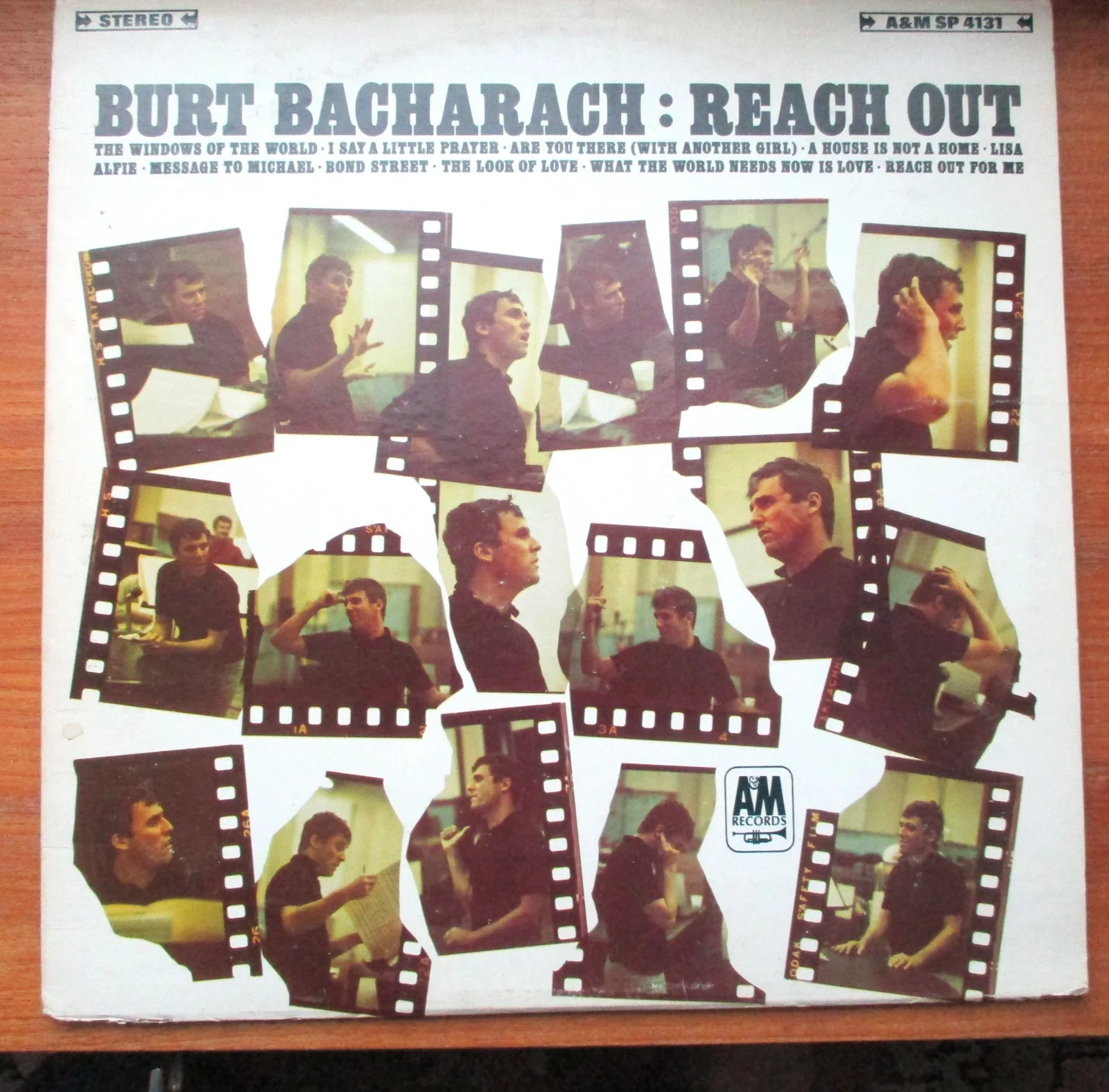 Signed/Inscribed Burt Bacharach Reach Out LP NICE! John Gilliland Estate, изображение 2