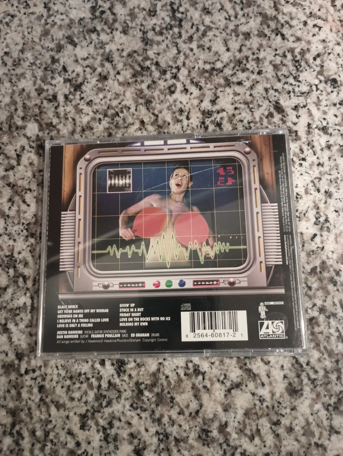 The Darkness Permission to Land Full Band Autographed CD Signed, изображение 3