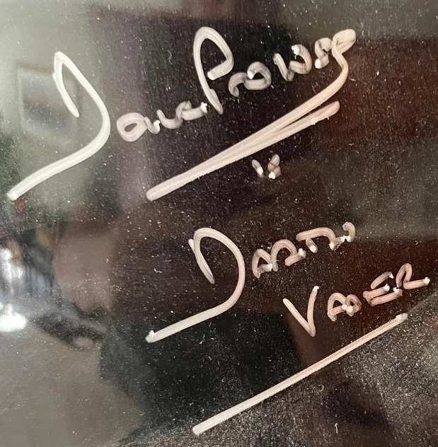 David Prowse — David Prowse Signed Darth Vader Helmet! Free Shipping in Canada and the U.S.!, изображение 5