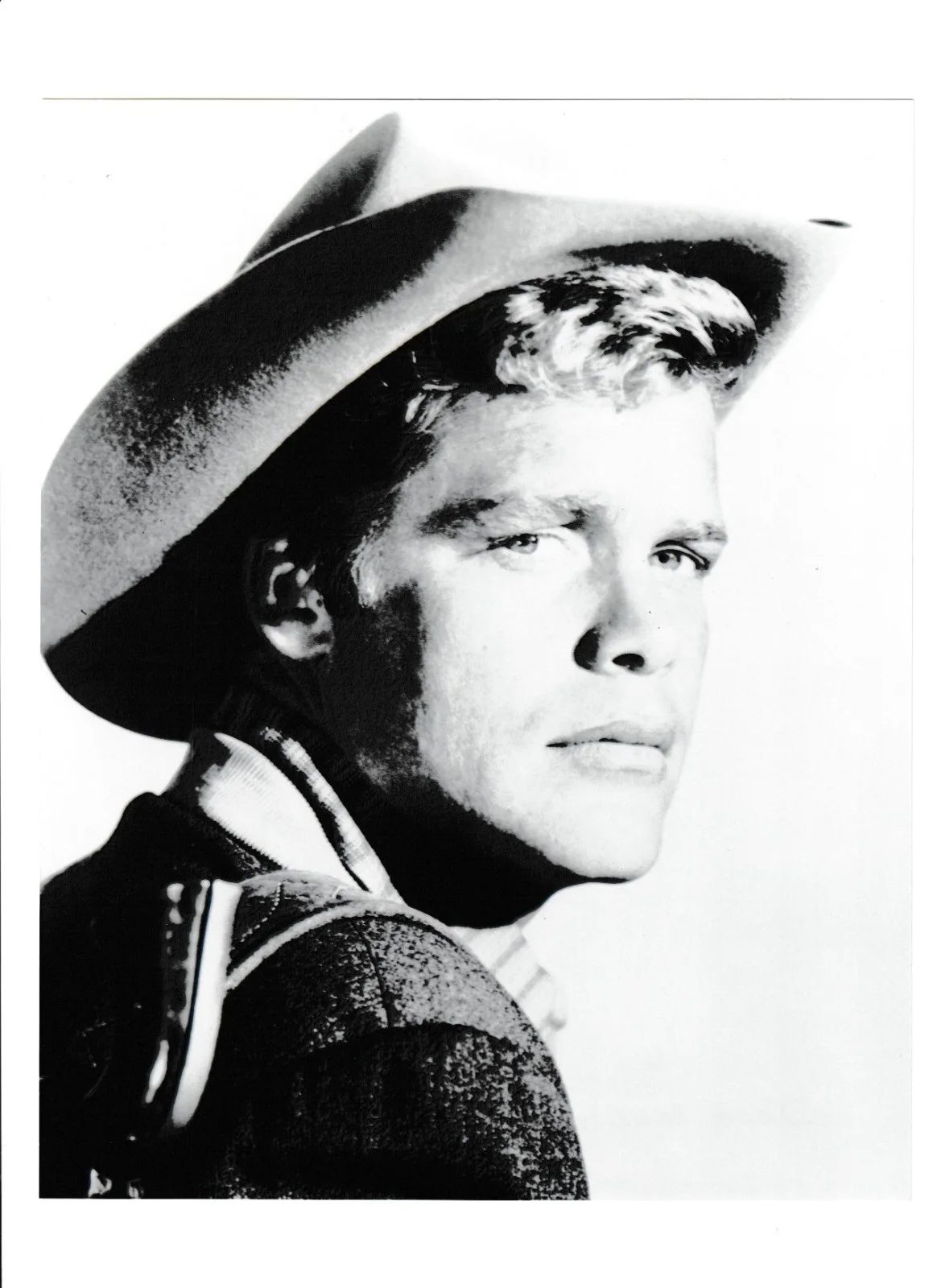 Doug McClure — Doug McClure signed/autographed, Autograph book page., image 2