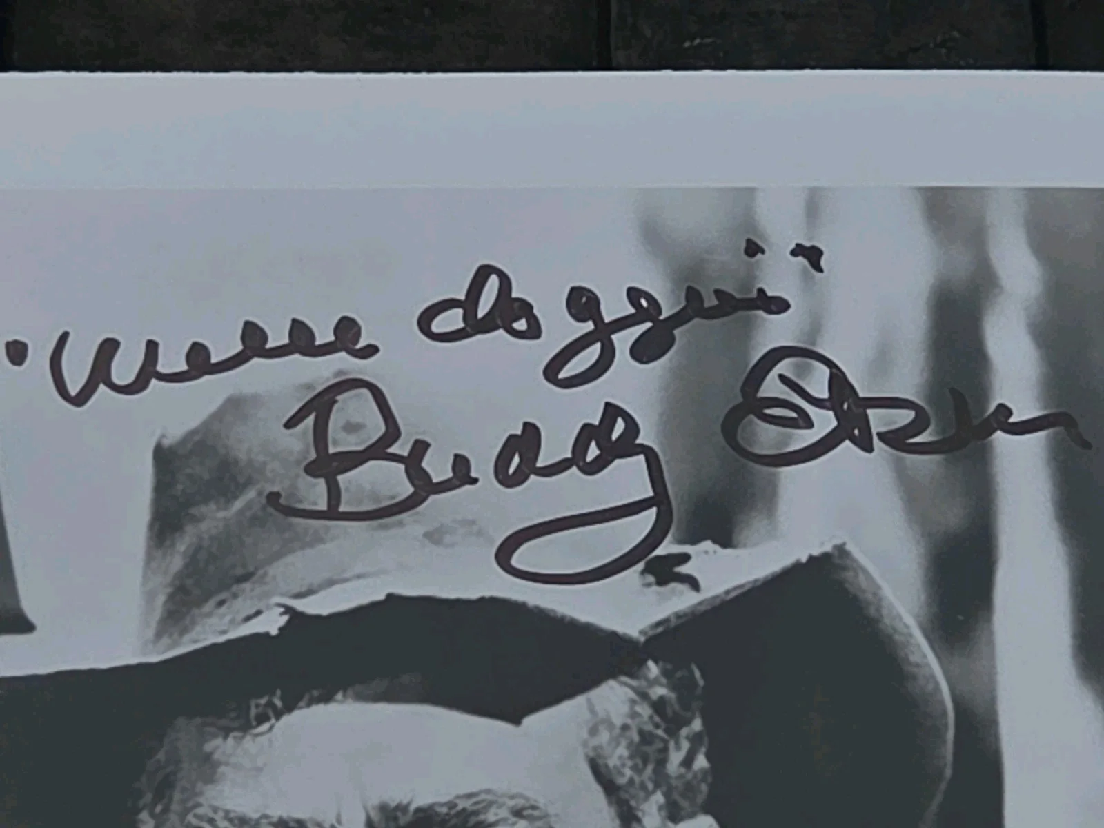 The Beverly Hillbillies Buddy Ebsen Authentic Signed 8 x 10 Black & White Photo, image 4