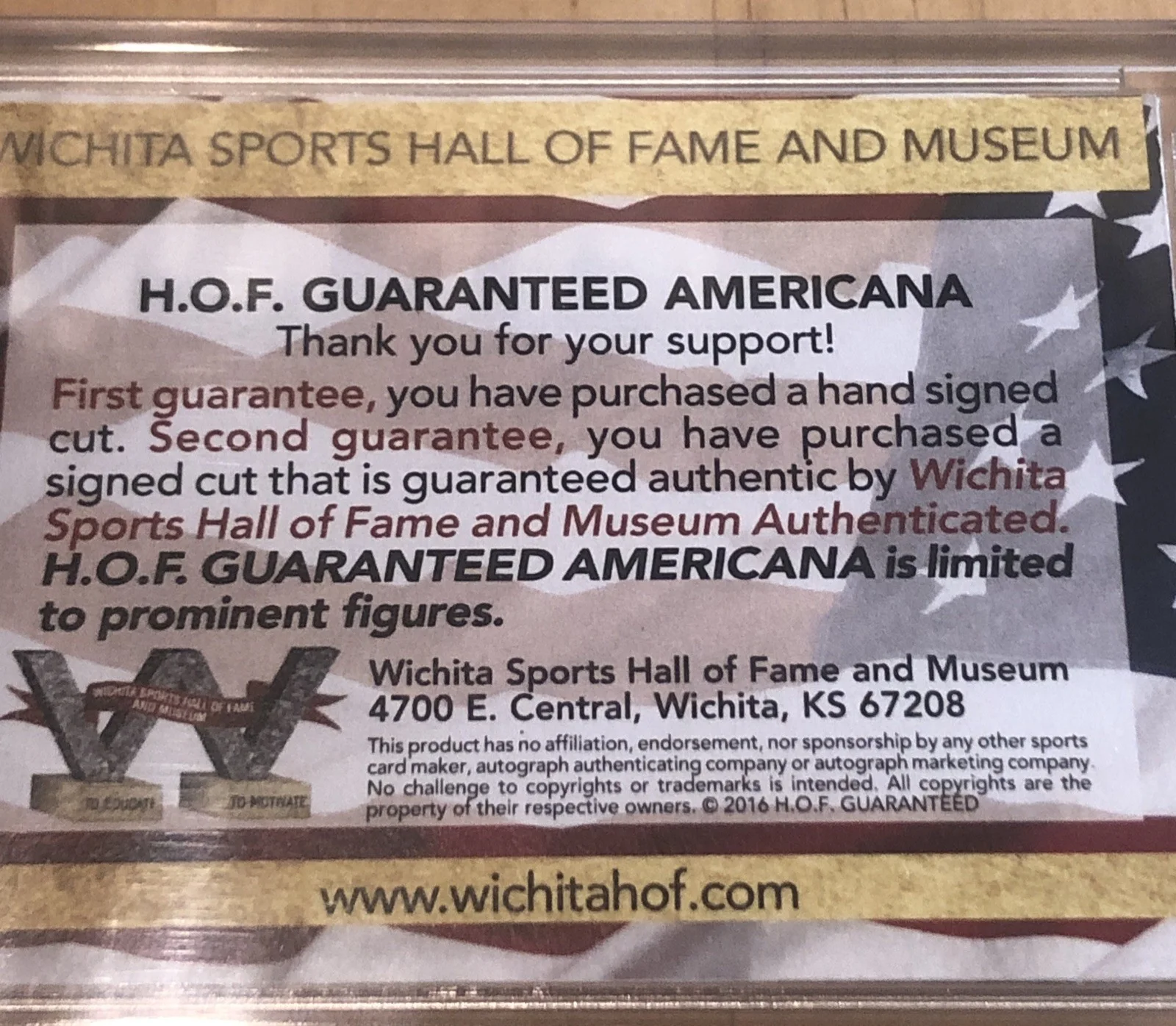 Fred Rogers — FRED MISTER ROGERS SIGNED CUT AUTOGRAPH WICHITA SPORTS HOF AUTHENTICATED AUTO, изображение 5