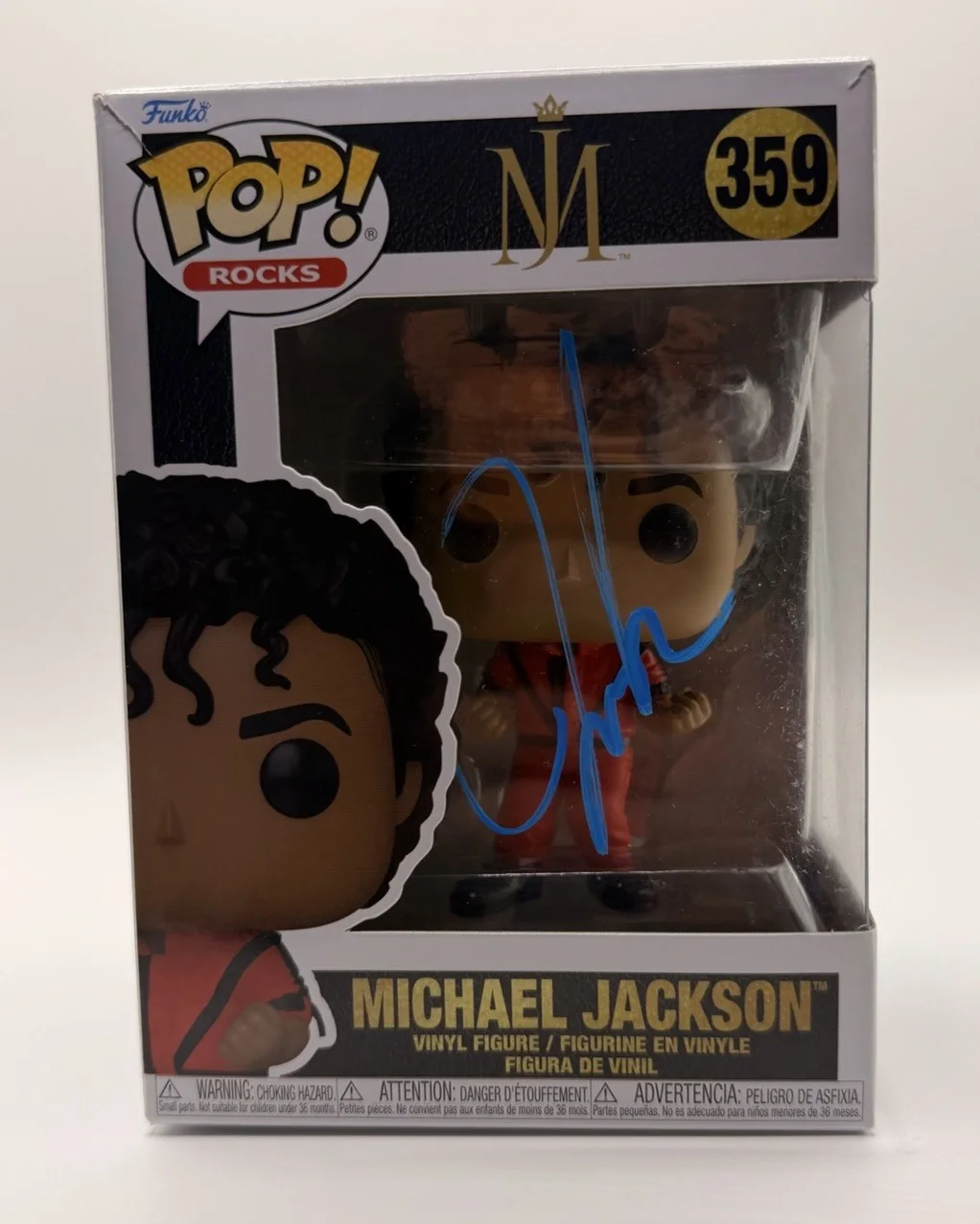 Jaafar Jackson Signed Michael Jackson Funko Pop Autograph Proof GTP Auth, image 2