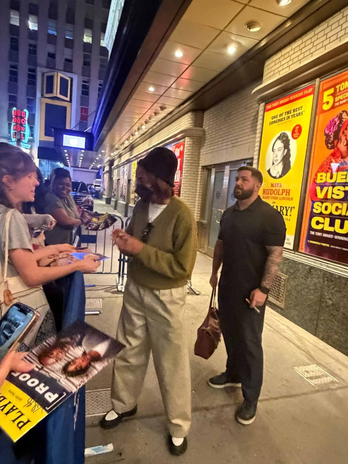 Don Cheadle Ayo Edebiri Proof Cast Signed Broadway Playbill The Bear Marvel, image 2