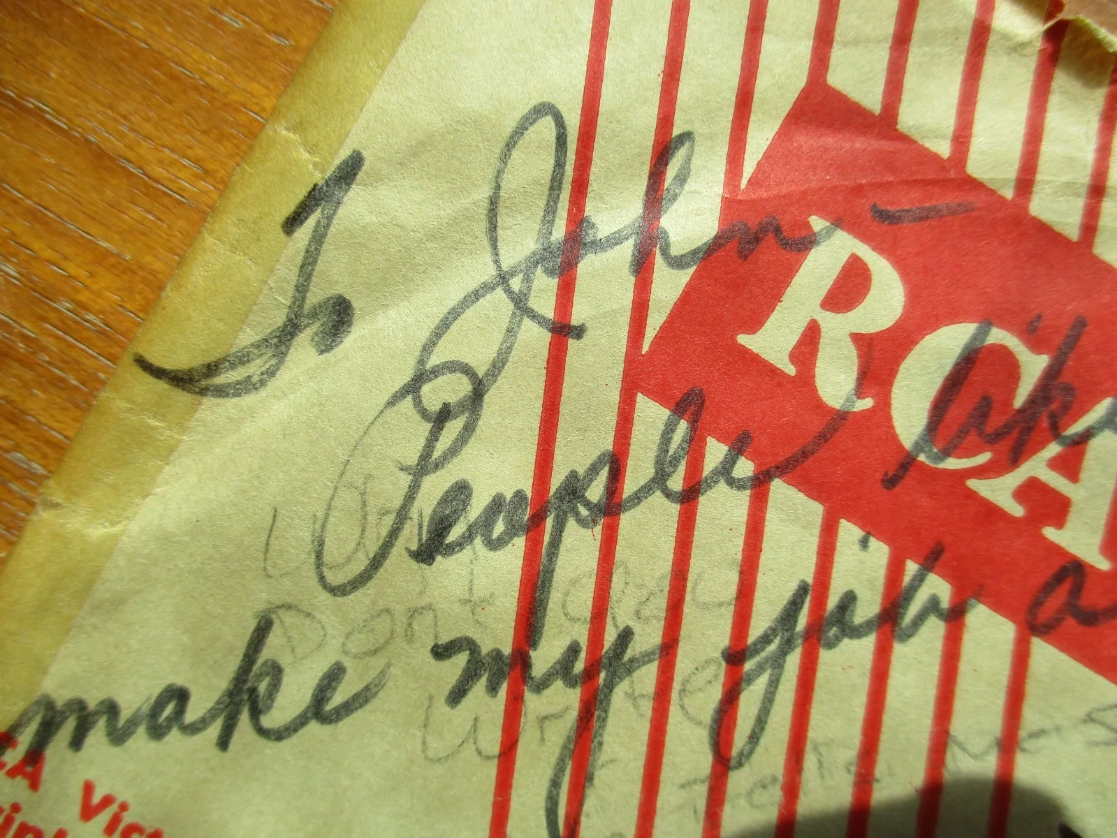 Signed/Inscribed Sleeve 45 RPM 47-6359 Kay Starr From John Gilliland Estate, изображение 5