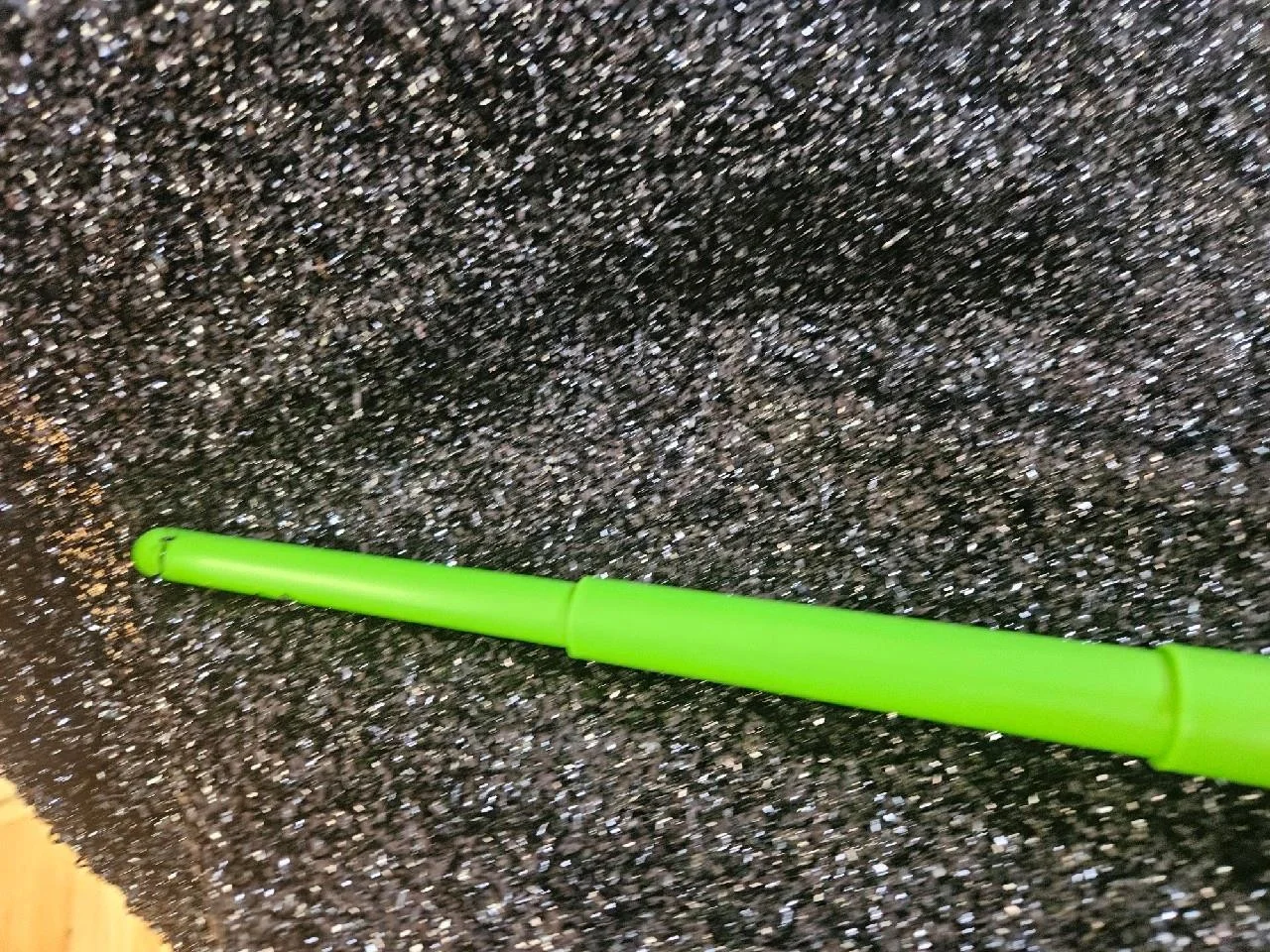 FRANK OZ — FRANK OZ YODA HAND SIGNED AUTOGRAPHED STAR WARS GREEN LIGHTSABER TOY REAL W/ COA, image 4