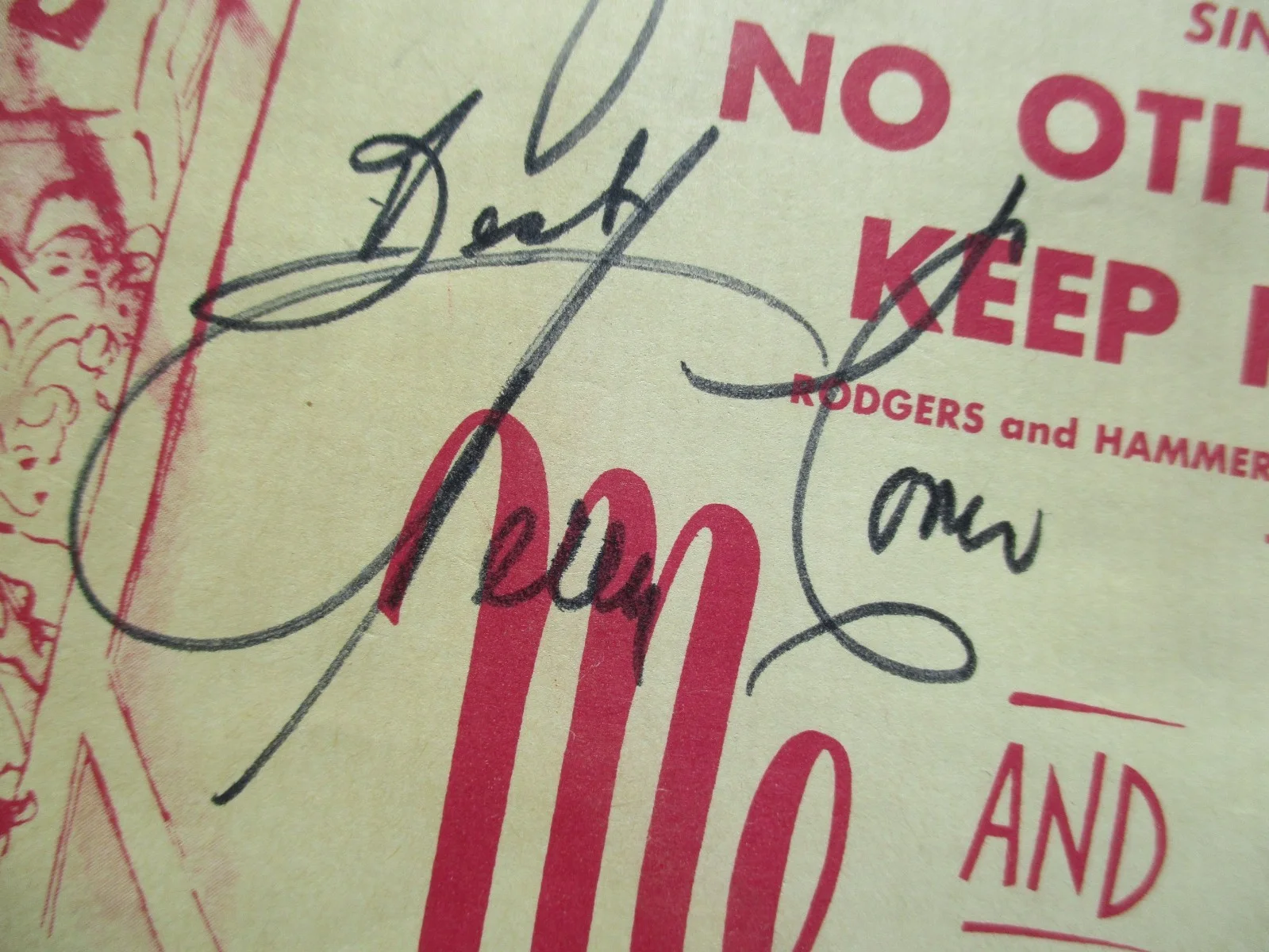 Signed/Inscribed Sleeve 45 RPM 47-5317 Perry Como From John Gilliland Estate, изображение 4
