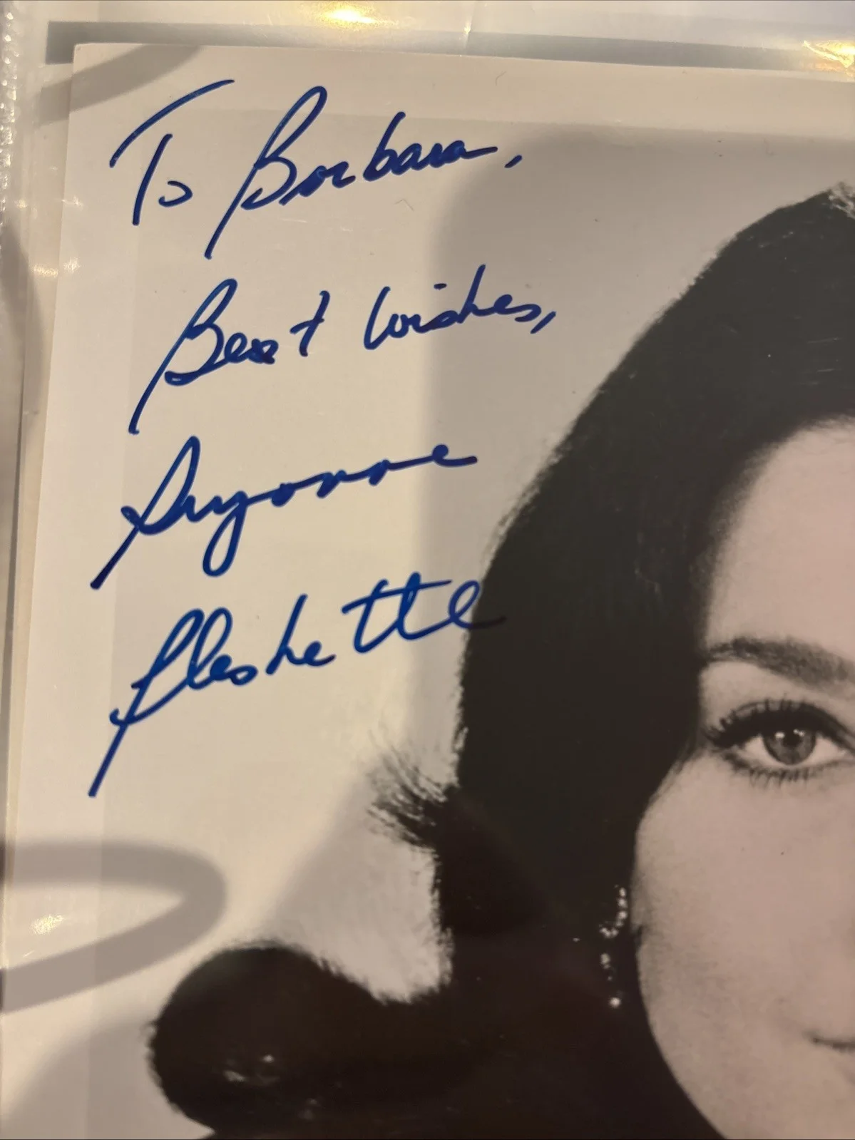 Suzanne Pleshette — Suzanne Pleshette Autographed 8x10 Signed Bob Newhart Hitchcock The Bird's, изображение 2