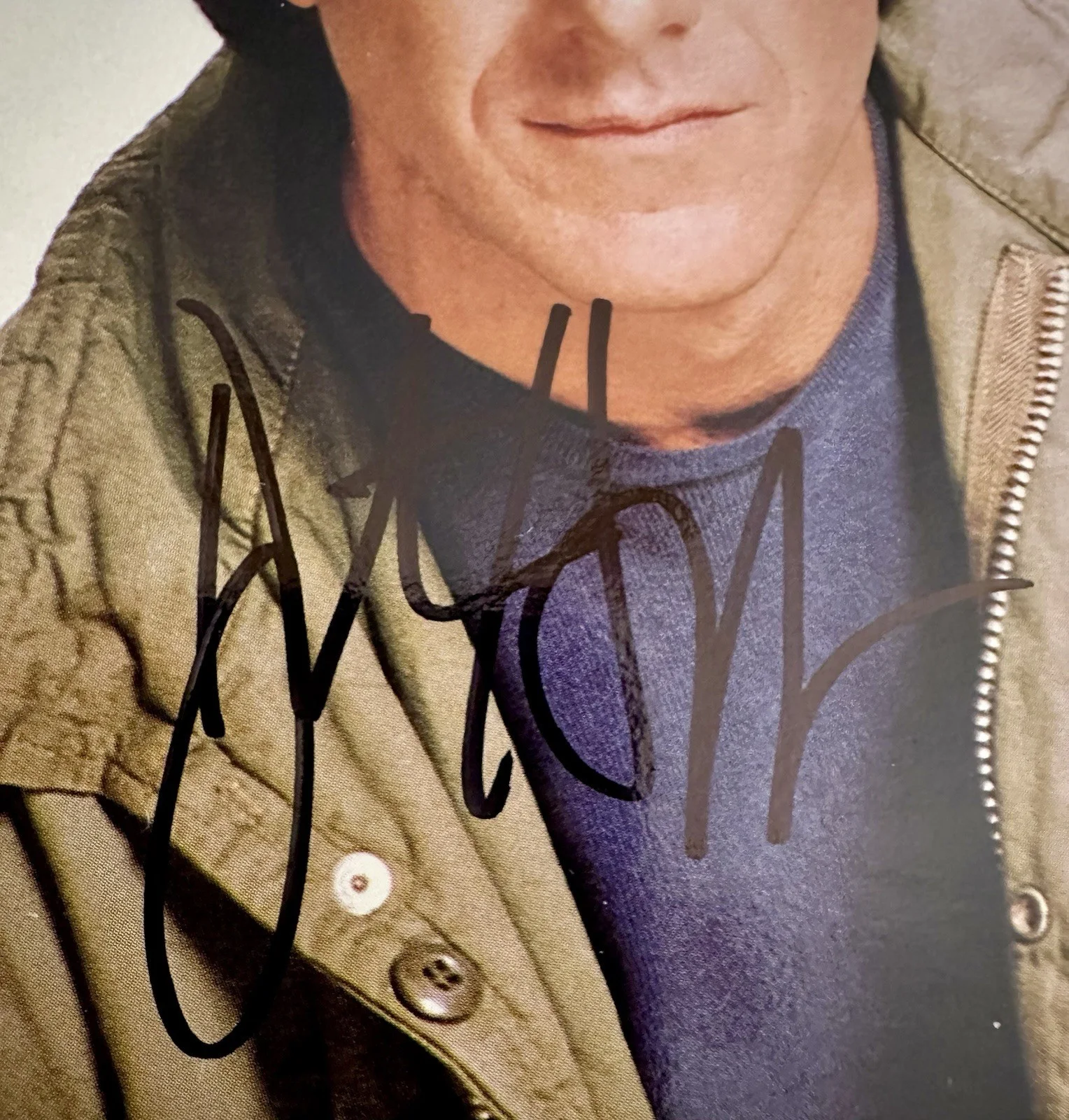 Dustin Hoffman Signed Promotional Post Card, image 2