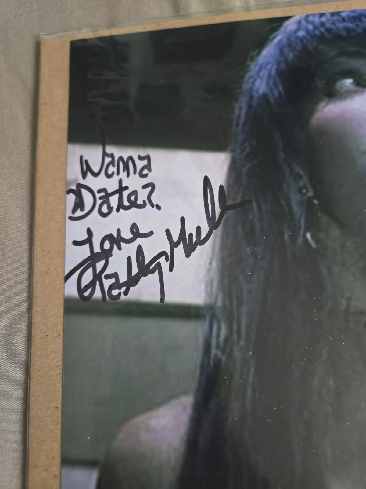 Patty Mullen — Frankenhooker Photo (HAND SIGNED By Patty Mullen) Autograph w/Quote + JSA PROOF!, изображение 2
