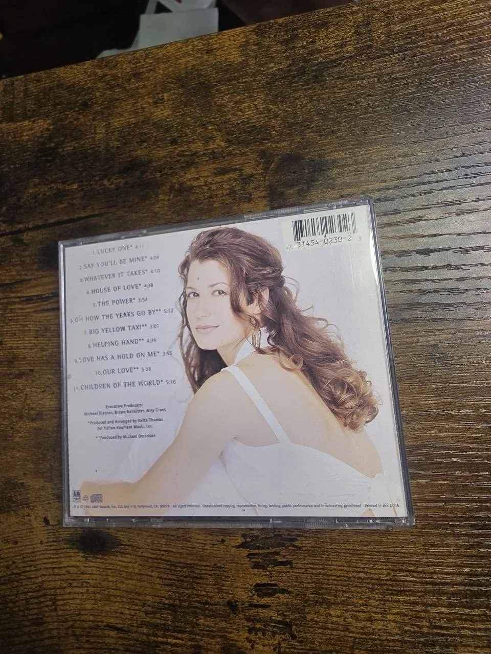 Amy Grant House of Love Signed Music CD & Booklet Autographed Front Cover, изображение 2