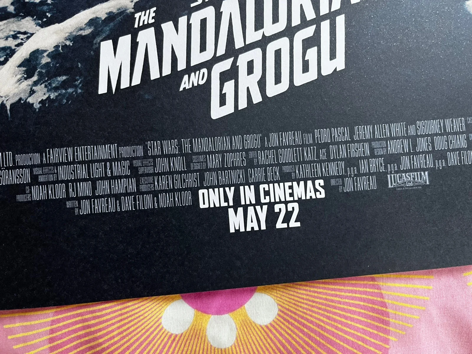 2 x The Mandalorian And Grogu ( Star Wars ) A3 Cinema Posters, изображение 2