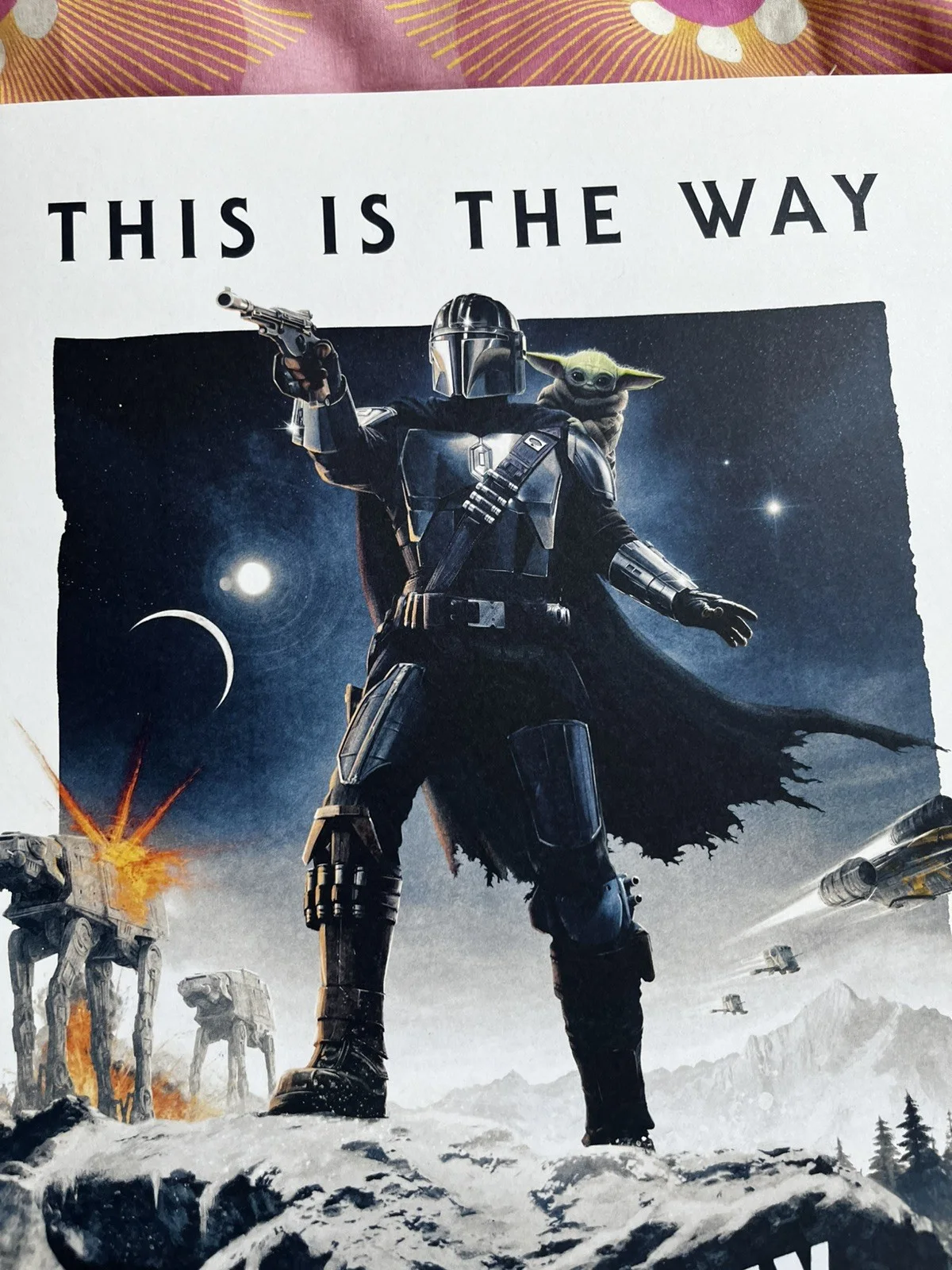 2 x The Mandalorian And Grogu ( Star Wars ) A3 Cinema Posters, изображение 3