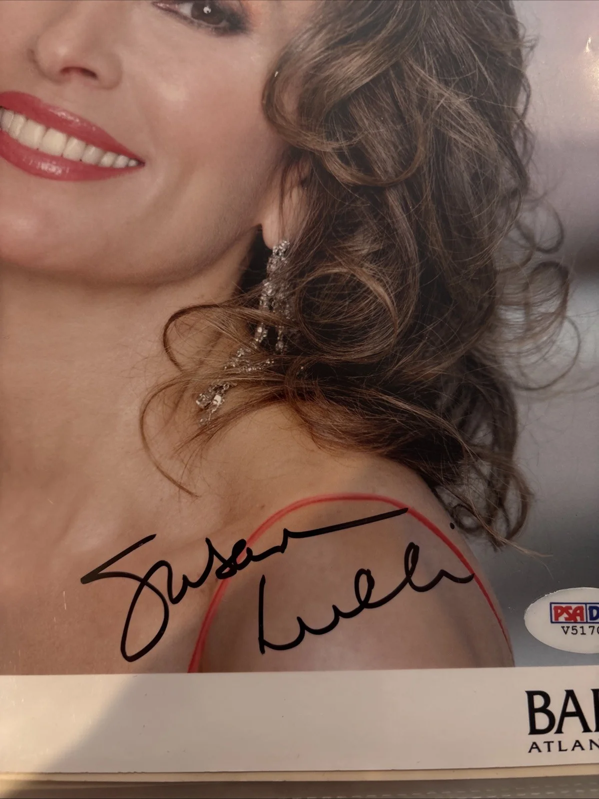 SUSAN LUCCI — SUSAN LUCCI SIGNED 8 X 10 COA PSA certified, image 2