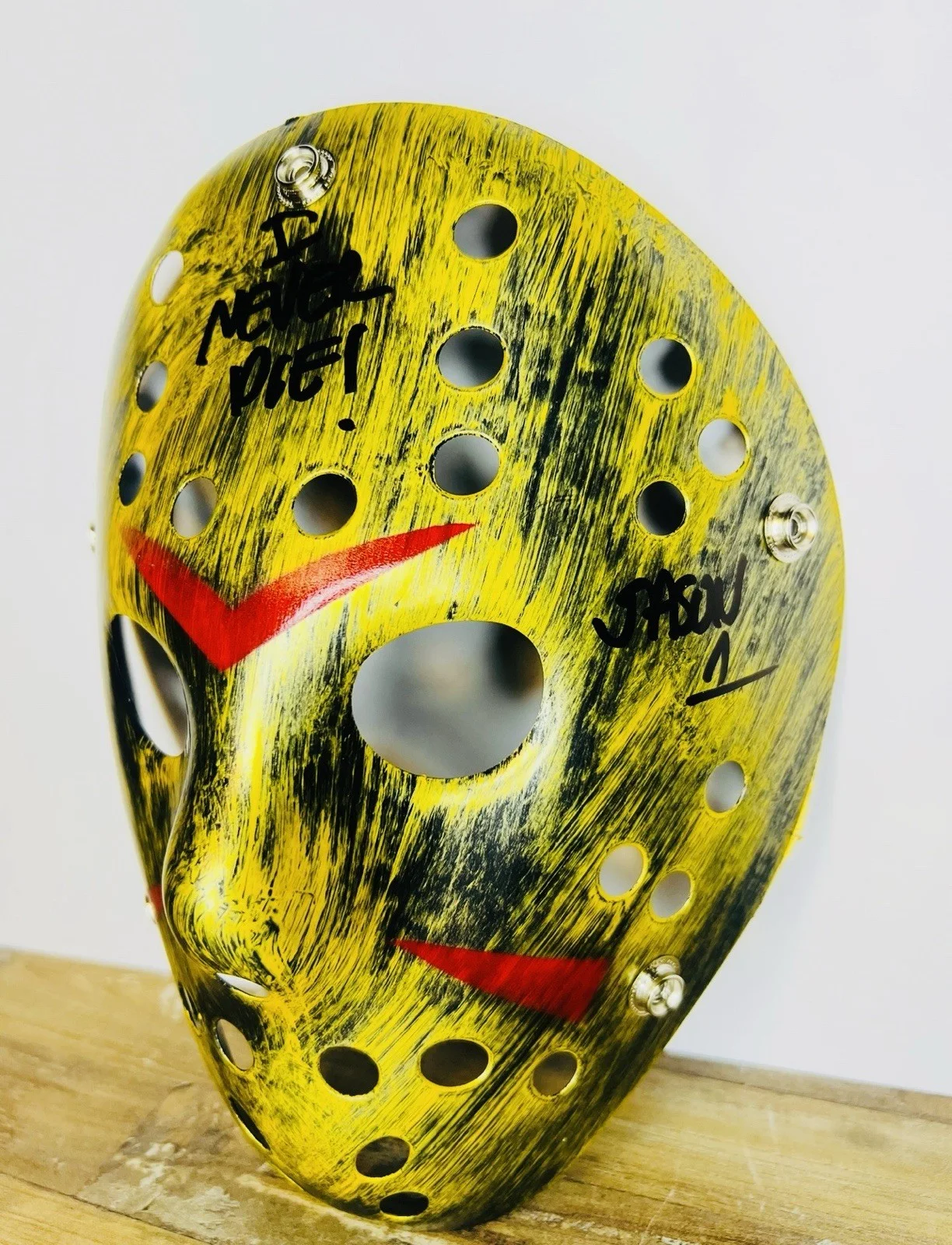 Ari Lehman Signed Jason Mask Camp Killer Friday (Lot of 2) Beckett BAS COA Auto, image 4