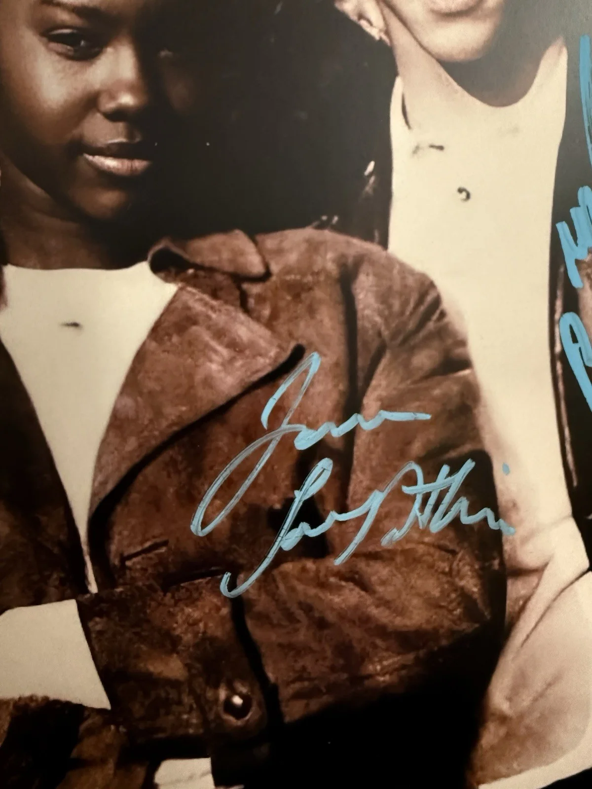 Lillo Brancato, Taral Hicks — Taral Hicks & Lillo Brancato Signed 8x10 A Bronx Tale Signed Photo, изображение 2