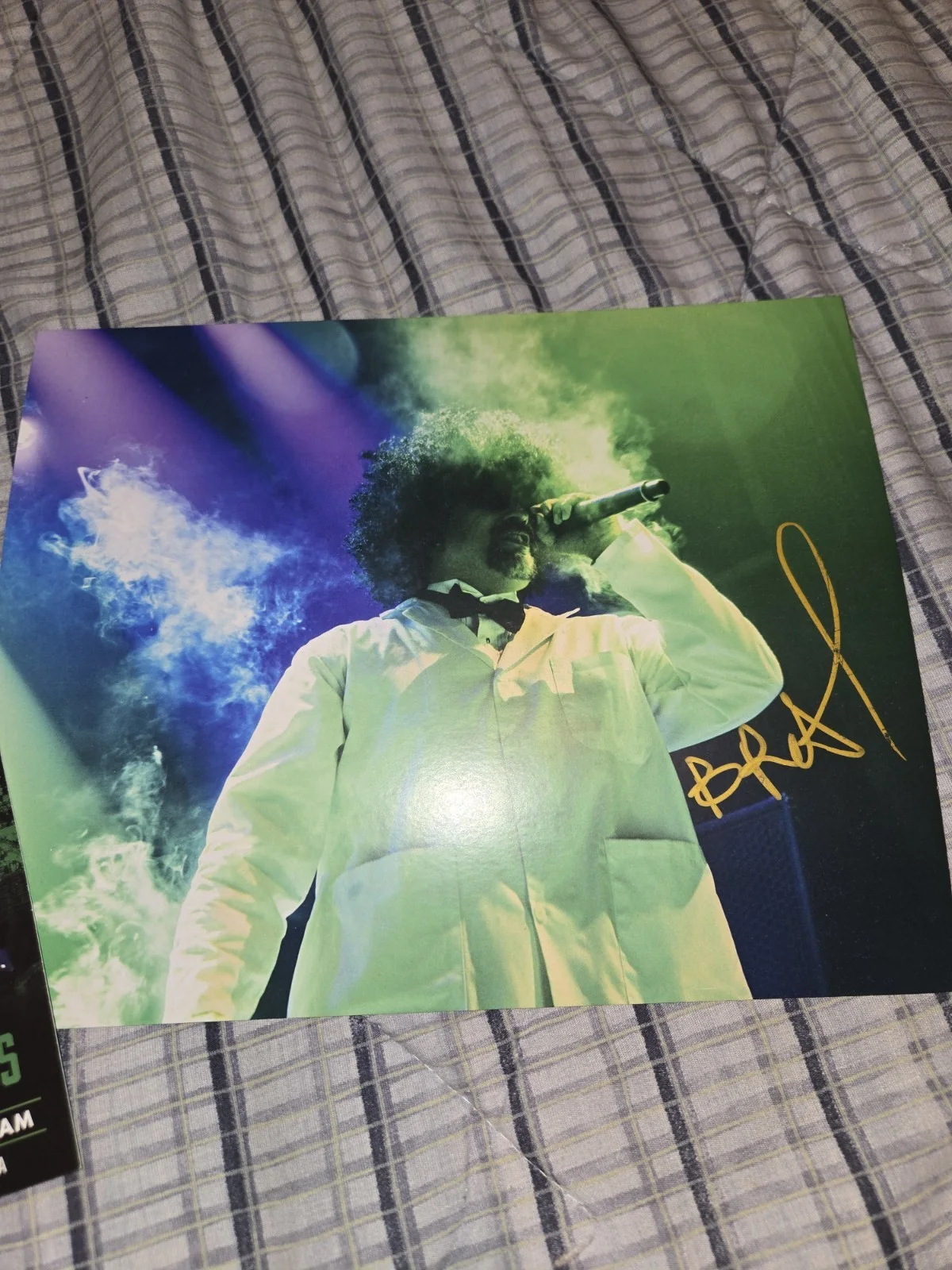CYPRESS HILL SIGNED B-REAL PHOTO 10"x8" Dr Greenthumbs Autograph Rap Hip Hop 420, изображение 2