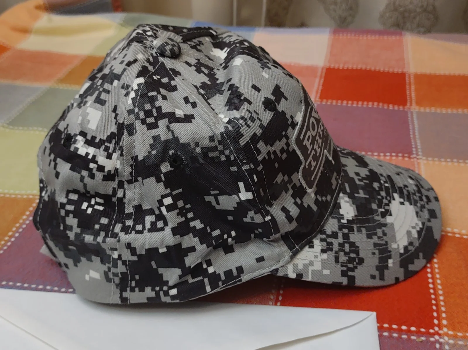Trace Adkins Signed Autographed Kioti Power Through Hat Block Camo W/COA, image 5