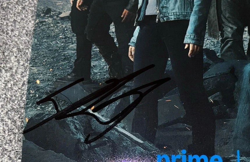 The Boys Signed Cast 12x18 Photo x4 Jessie T Usher, Laz Alonso, Daveed Diggs +1, изображение 3