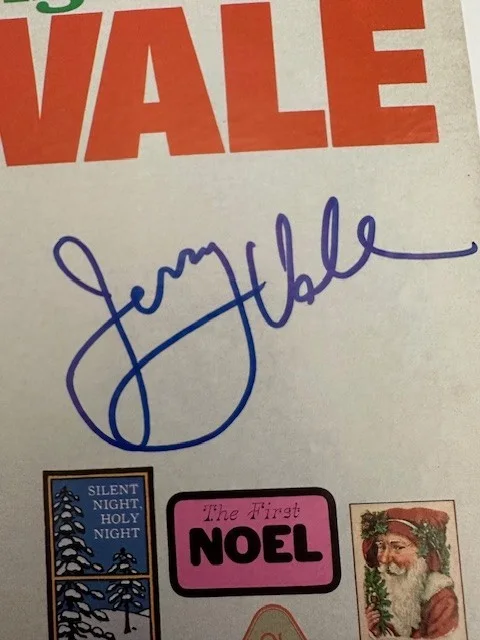 Jerry Vale Autographed Album (JSA), image 2