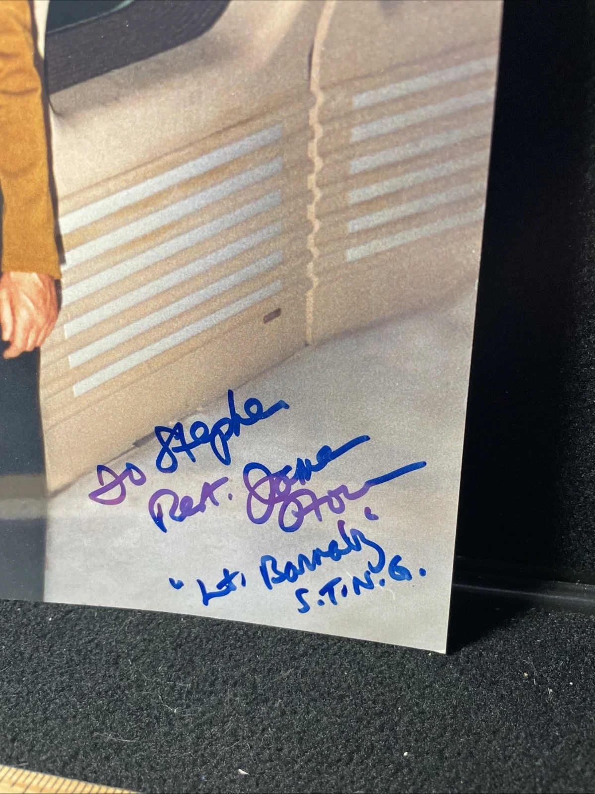 James Horan — 💎 SIGNED! James Horan, STTNG Star Trek Original Autographed 8X10 photo, изображение 3