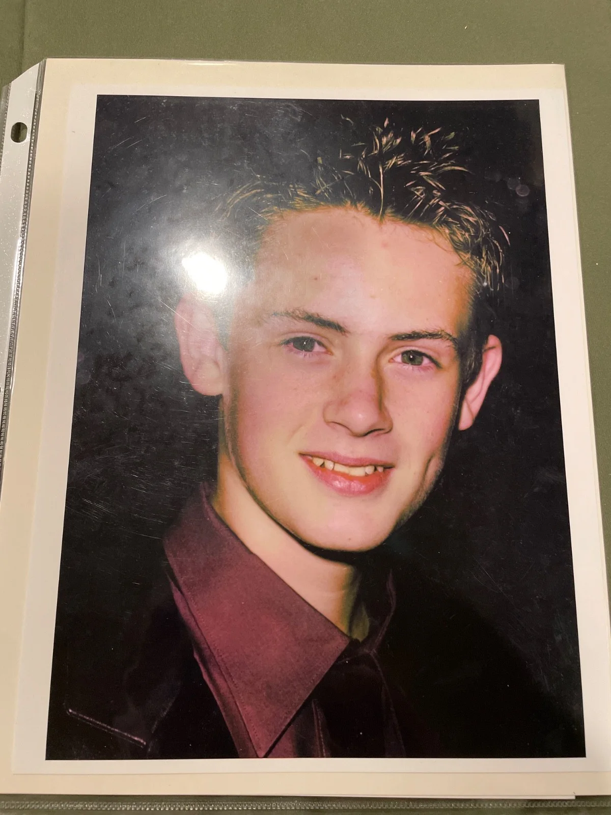 Matt O'Leary 8x10 Autographed Photo + Additional Color Photo, image 2