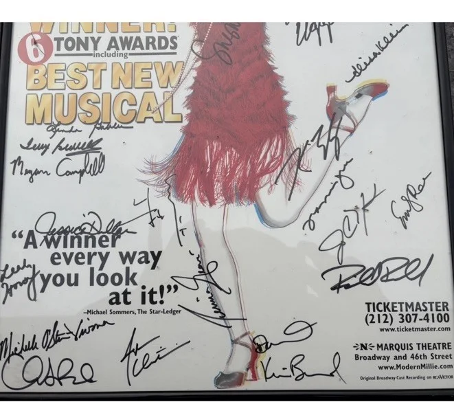Thoroughly Modern Millie Susan Egan Uggams Cast Signed Broadway Musical Poster, image 2