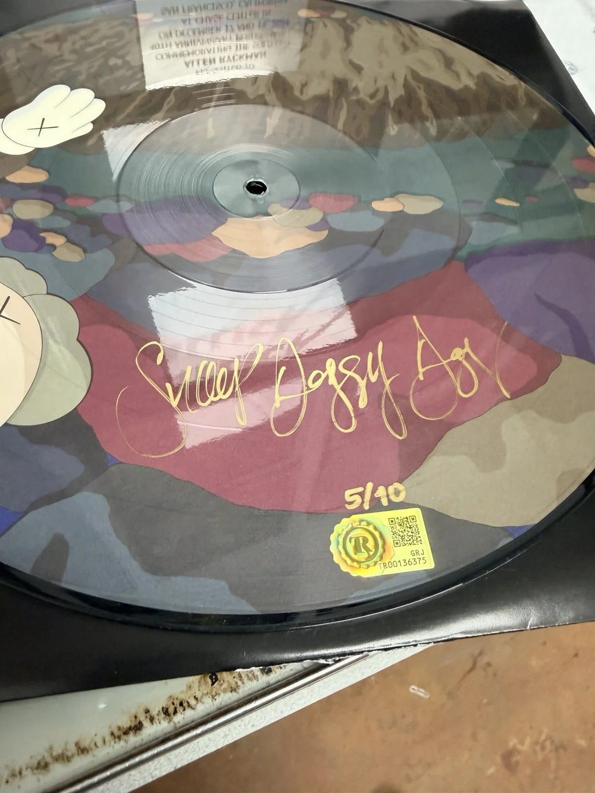 KAWS Snoop Dogg Autographed Doggystyle Vinyl LE 5/10 / Make An Offer!, image 2