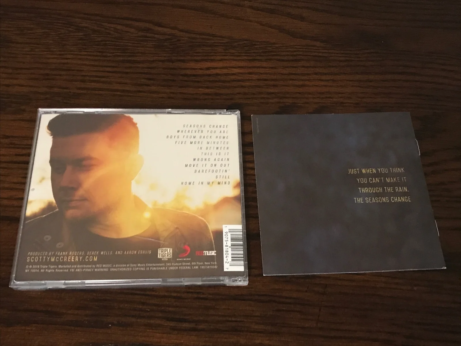 Scotty McCreery Season Changes Signed CD + Autographed Booklet Country, image 4