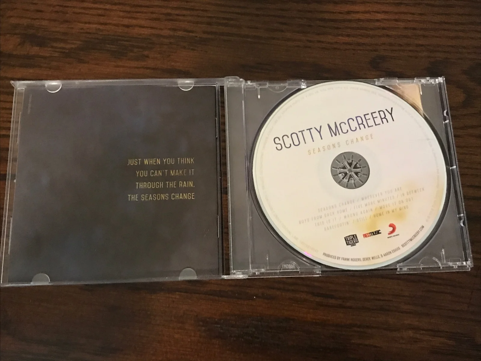 Scotty McCreery Season Changes Signed CD + Autographed Booklet Country, image 5