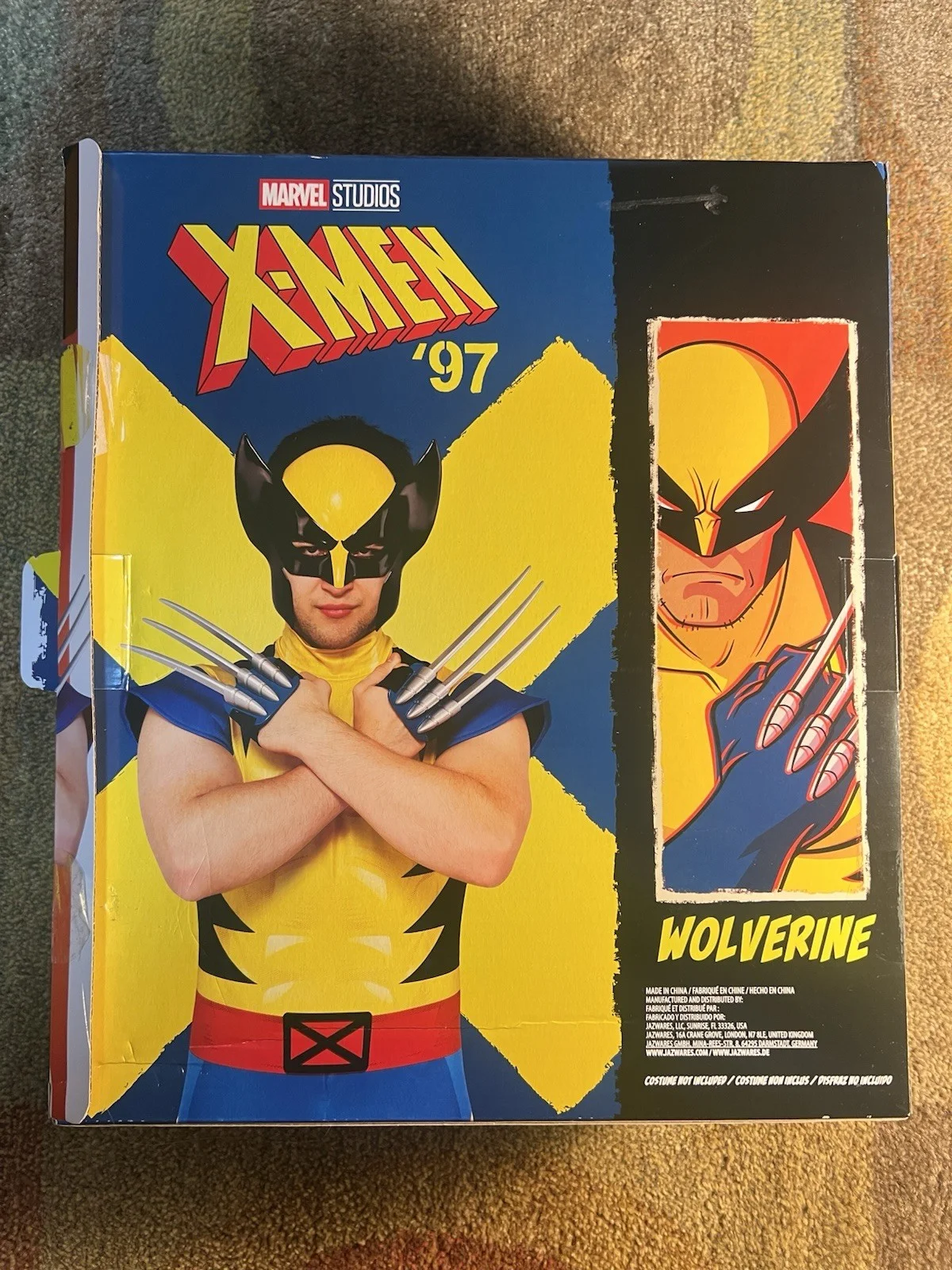 Hugh Jackman — Hugh Jackman Signed Wolverine X-Men ‘97 Mask and Claws Set with Exact Proof, image 4
