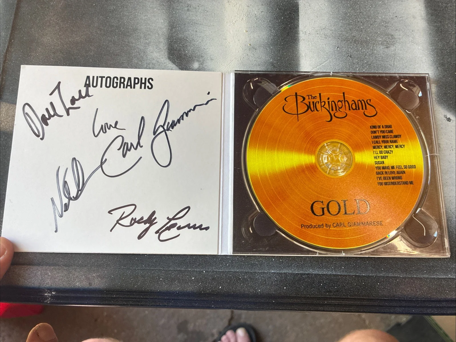 The Buckinhams Gold CD Signed Autographed 4X, image 2