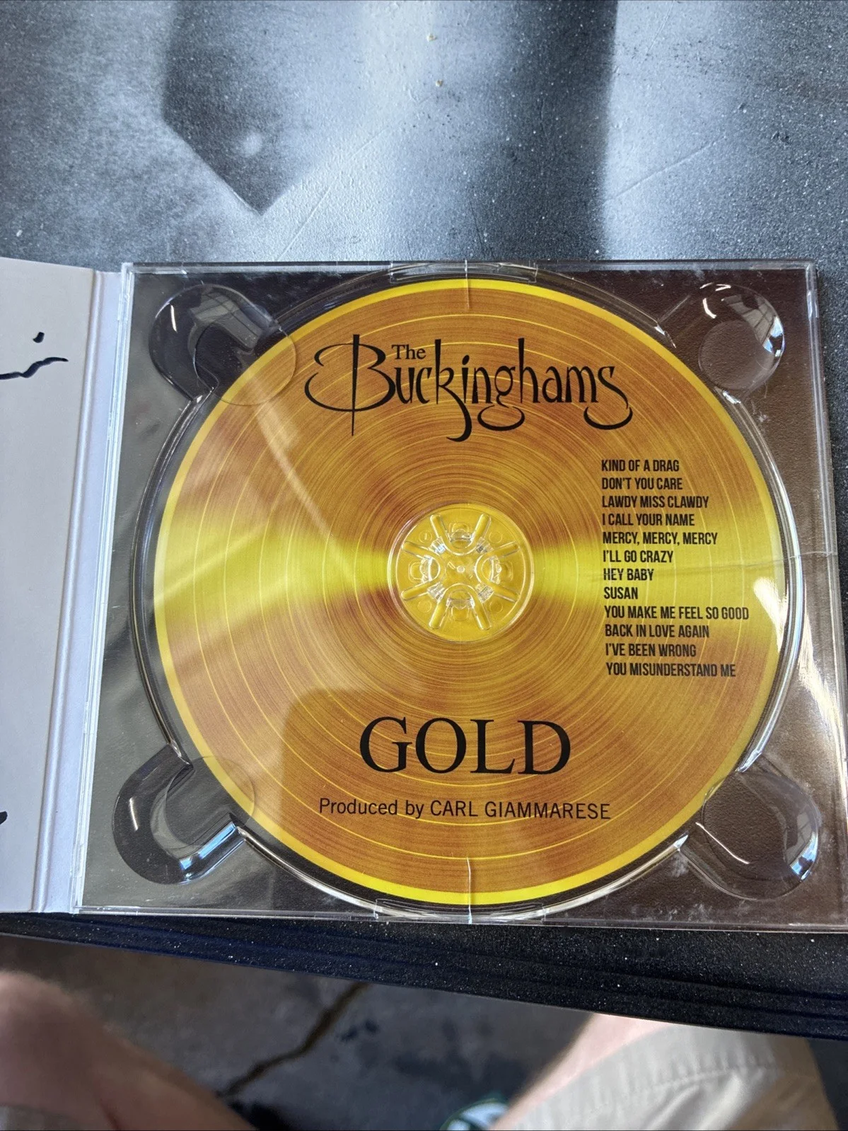 The Buckinhams Gold CD Signed Autographed 4X, image 3