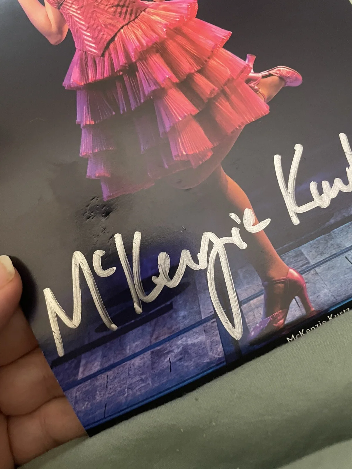 Wicked Signed 20th Anniversary Playbill Broadway Musical Movie Photo, image 2