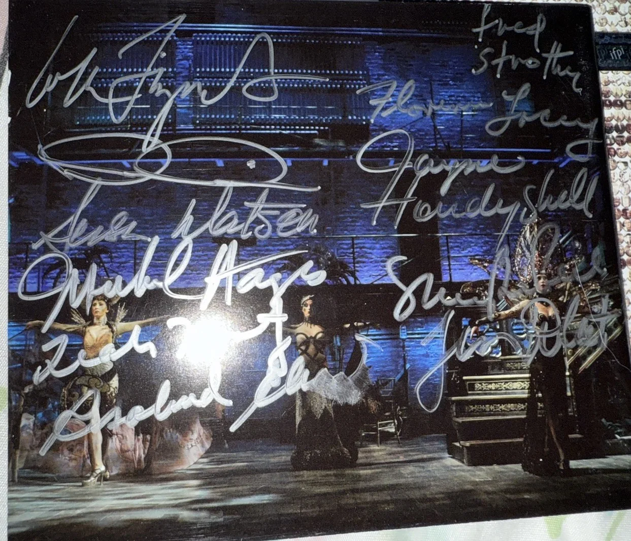 Stephen Sondheim — Stephen Sondheim Signed +cast Follies Music Cd Cast Recording Broadway, изображение 4