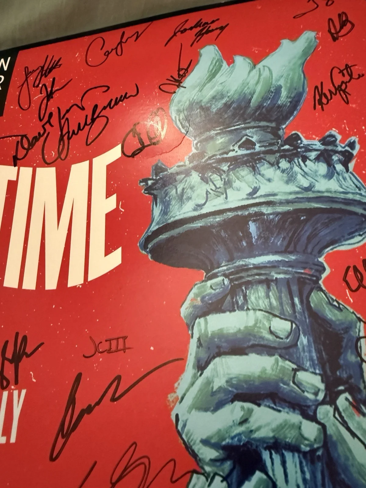 Ragtime Full Cast Signed Broadway Musical Poster 2026 Levy Henry Uranowitz, image 5