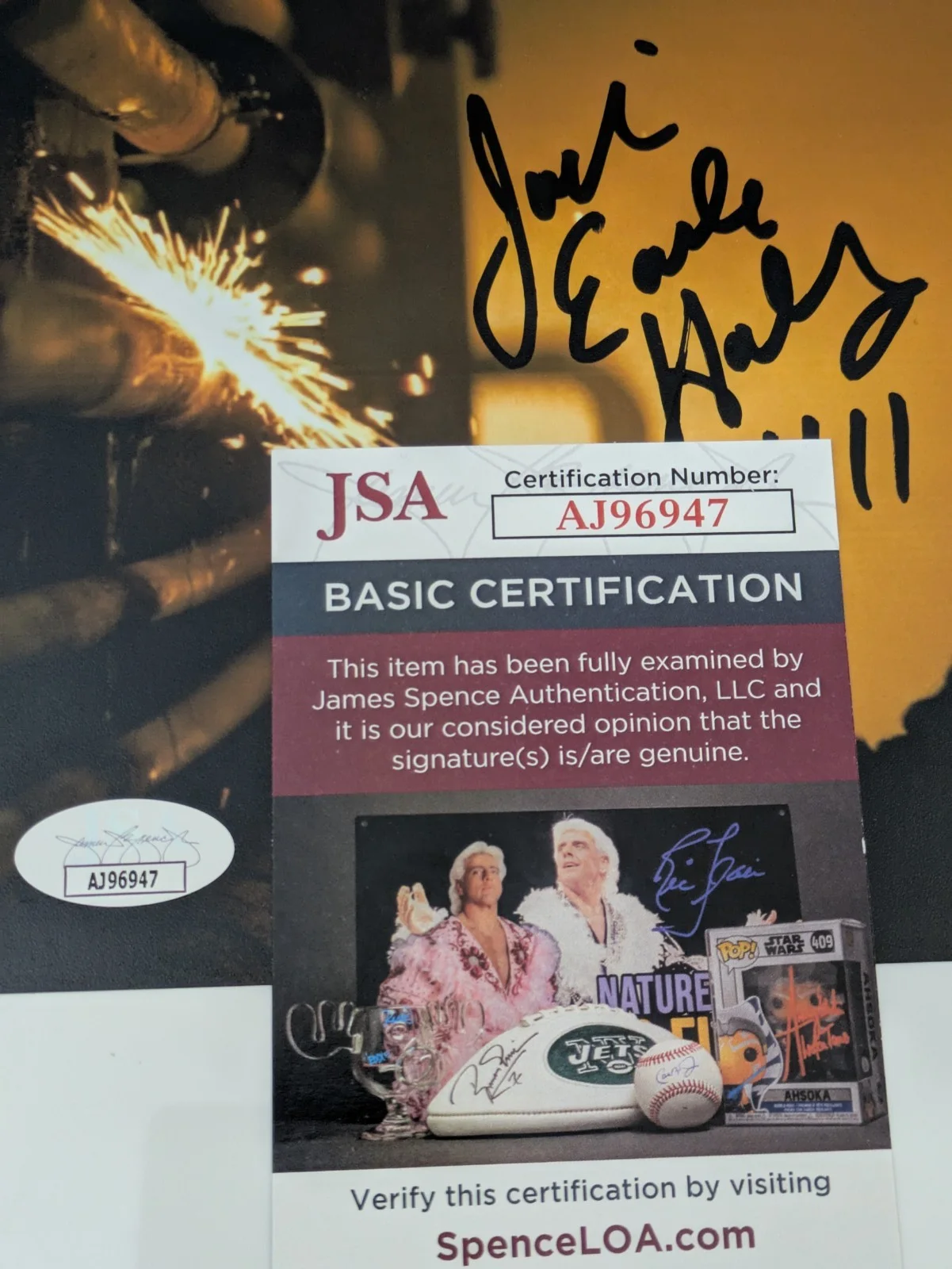 Jackie Earle Haley Signed 8x10 Nightmare On Elm Street Freddy Krueger JSA COA, изображение 2