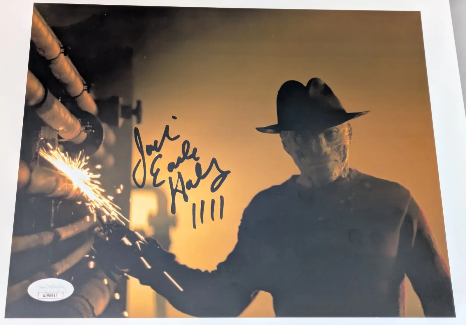 Jackie Earle Haley Signed 8x10 Nightmare On Elm Street Freddy Krueger JSA COA, изображение 4