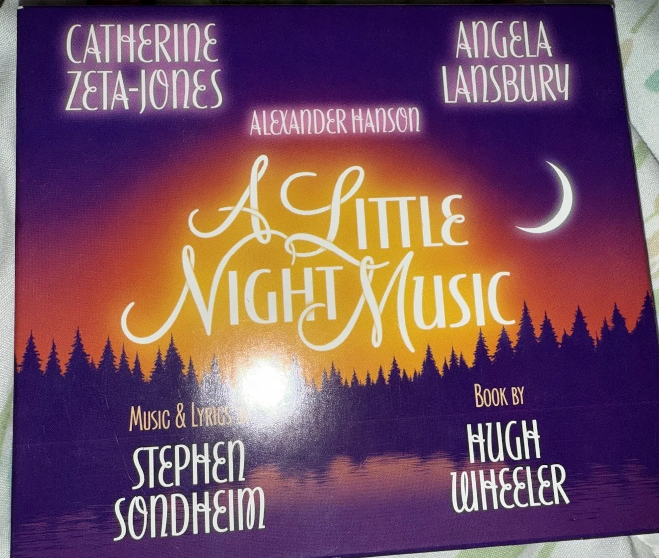 Stephen Sondheim — Stephen Sondheim Signed +cast A Little Night Music Cd Cast Recording Broadway, image 3
