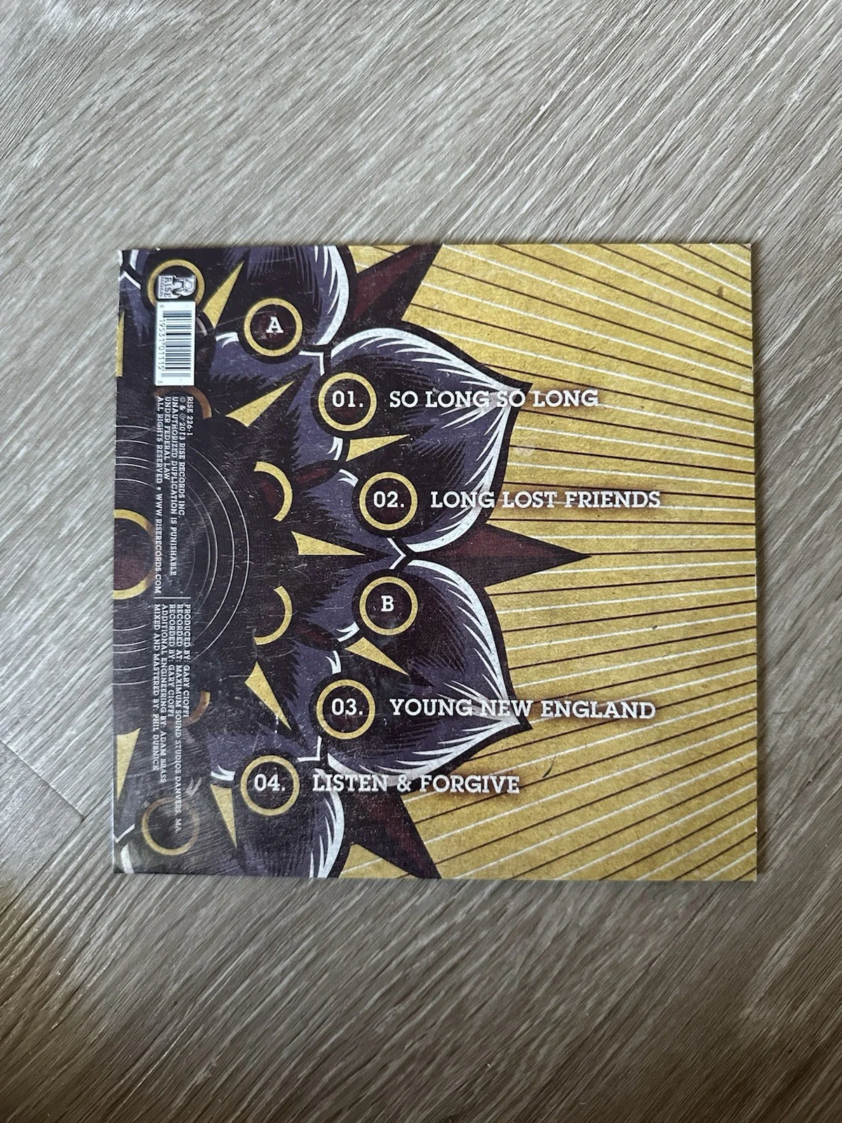 Transit Futures and Sutures Original Signed Vinyl Record, image 2