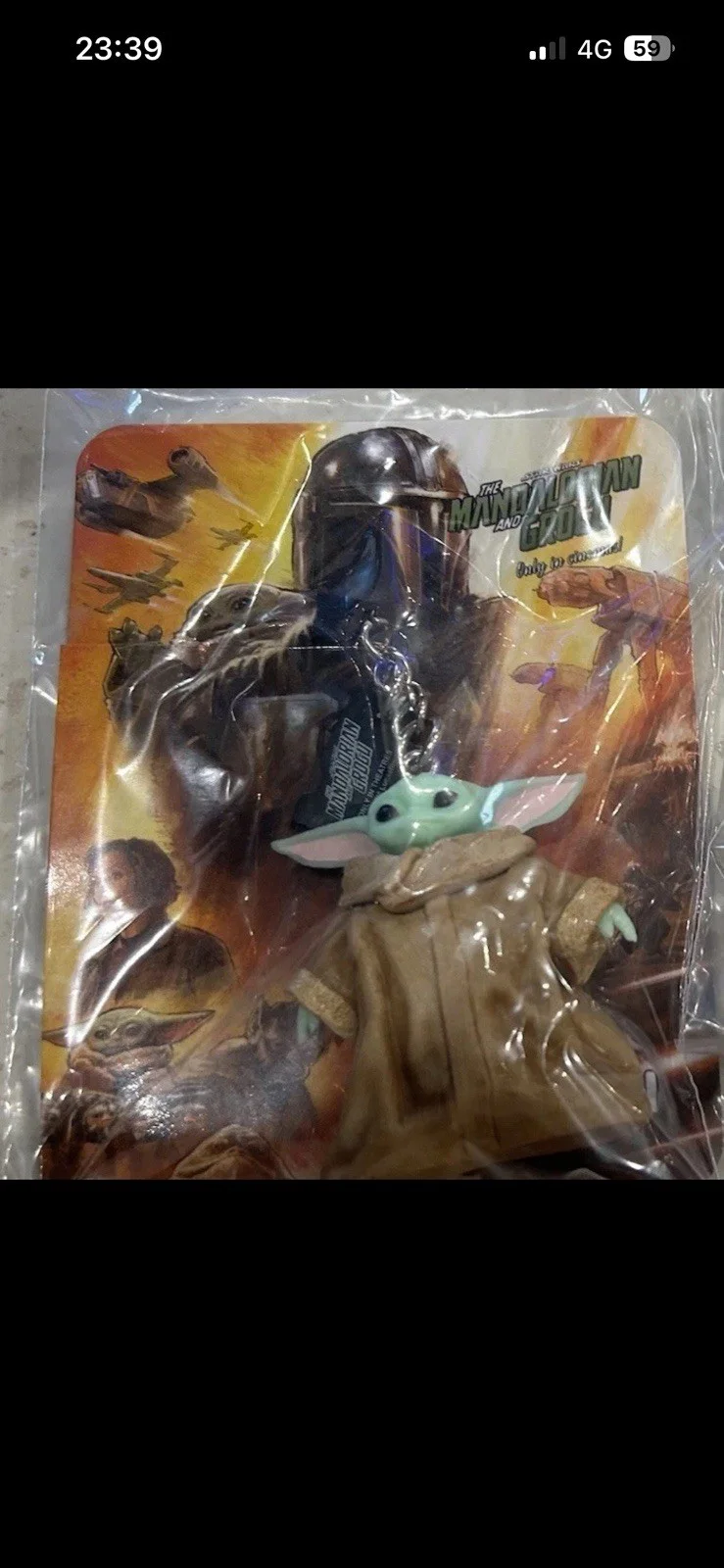 The Mandalorian and Grogu: Keychain Keyring Star Wars Odeon Exclusive (Grogu), image 2