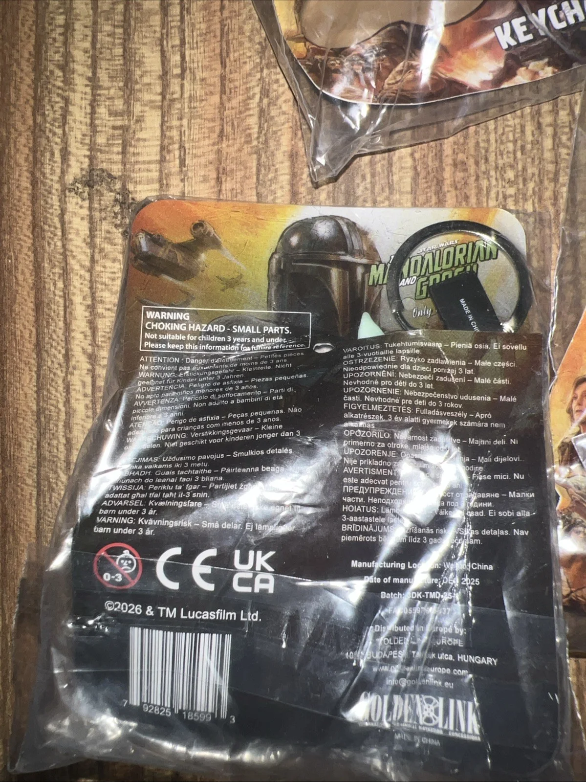 The Mandalorian and Grogu: Keychain Keyring Star Wars Odeon Exclusive (Grogu), image 3