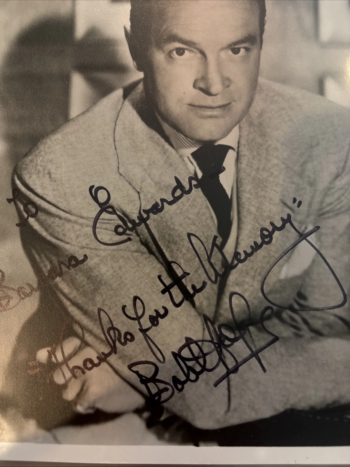 Bob Hope — Bob Hope Signed 8” X 10” Photograph Autograph Photo, изображение 2