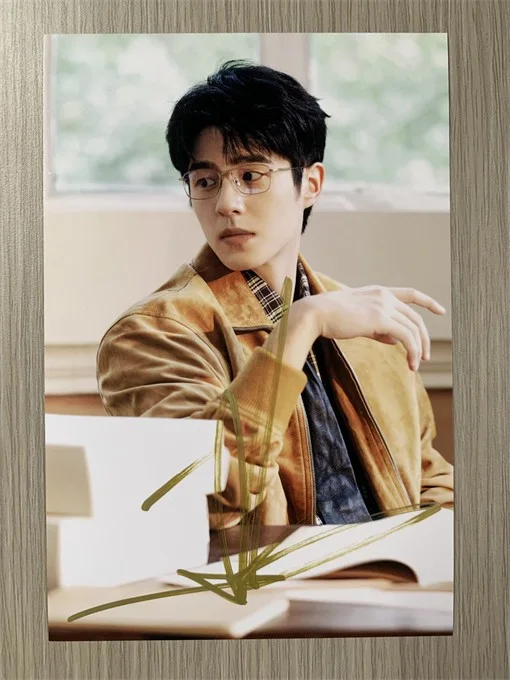 6" 刘昊然/‌Haoran Liu‌ Hand Signed Autographed Photo Autographs Collection Original, изображение 5