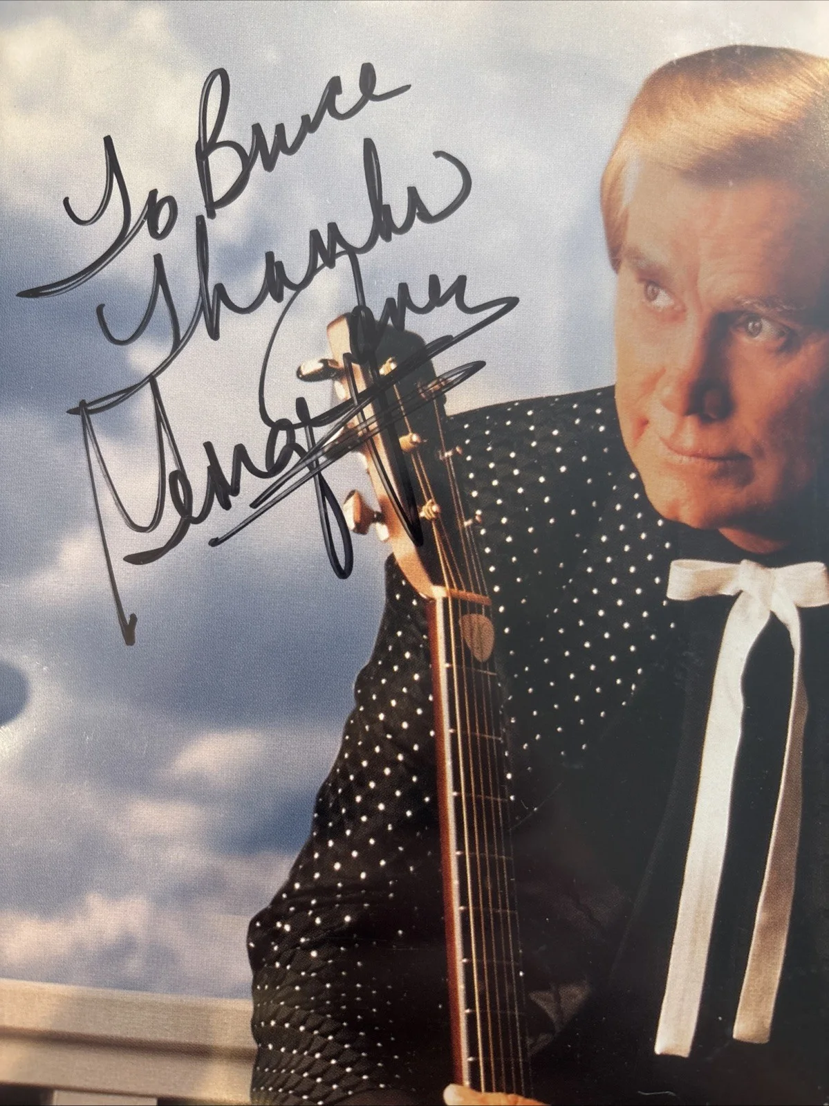 GEORGE JONES-Autographed 8 x 10 Photograph-Country Music legend 8 x 10, изображение 2