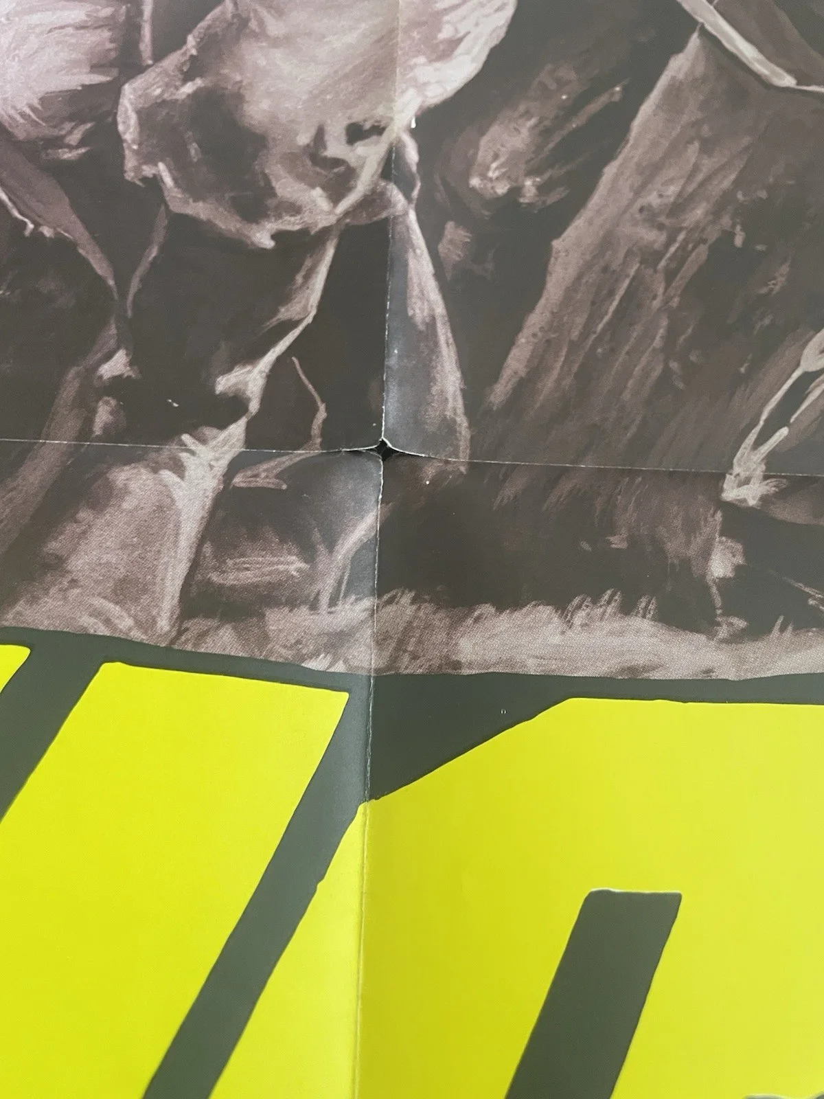 SHOCK TROOPS ONE FOLDED US ONE SHEET POSTER CHARLES VANEL BRUNO CREMER 1968, image 4