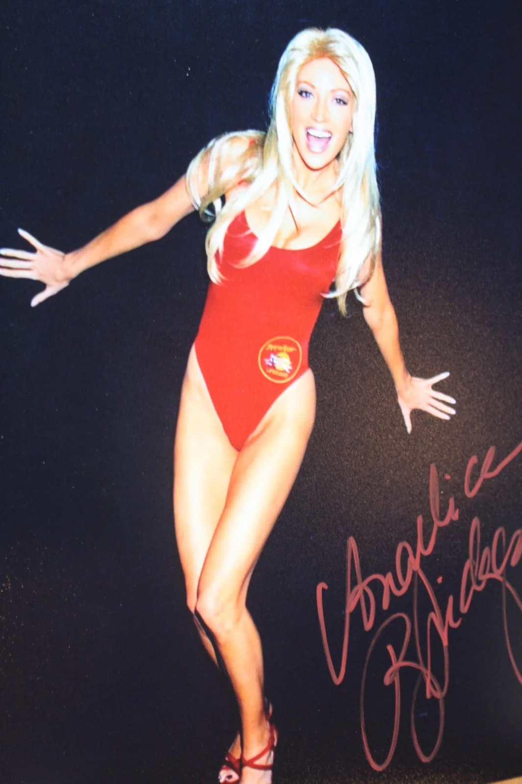 Angelica Bridges — Angelica Bridges autographed 8x10 photo JSA Authentication "Baywatch Star" Nice, image 3